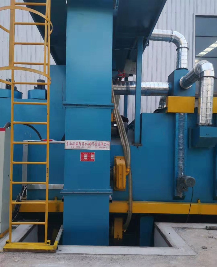 通过箱式抛丸机 通过箱式抛丸机