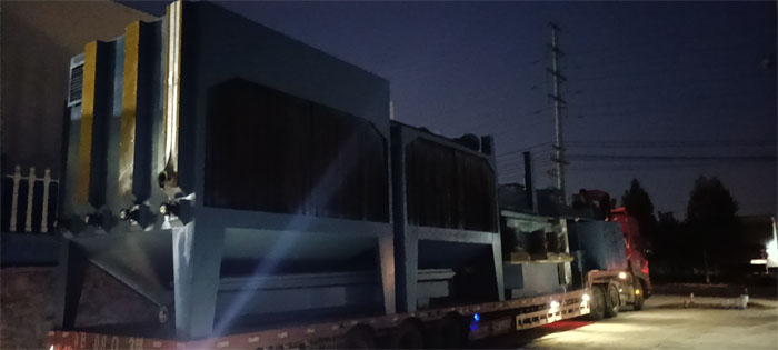 Q6935抛丸机发往东营市 Q6935抛丸机发往东营市